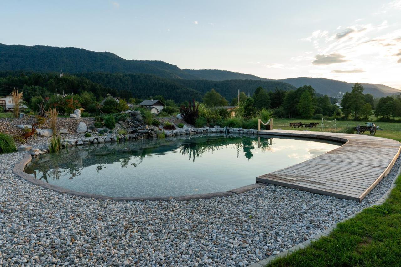 Glamping Happiness With Natural Pool Ribnica Kültér fotó